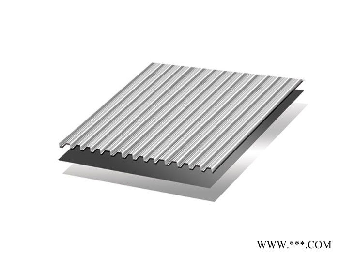 **铝瓦楞复合板 防火防腐蚀铝瓦楞板吊顶装饰 铝合金瓦楞材料图2
