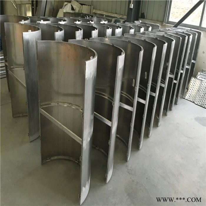 大厅立柱白色铝单板 铝单板包柱子定制 柱子装饰铝板包工包料 包柱子铝板效果图4