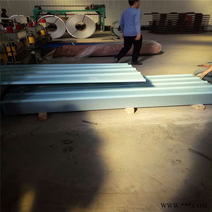 ** 钢结构彩钢板 建筑围挡彩钢压型板 多种规格彩钢瓦楞板图4