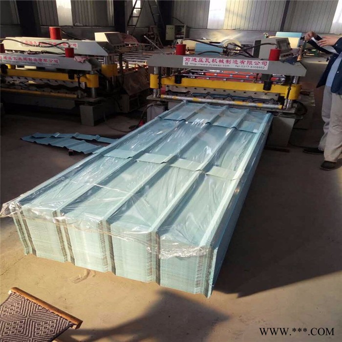 现货供应 彩涂板 彩涂卷 围挡彩钢瓦楞板 多种规格压型彩钢板图2