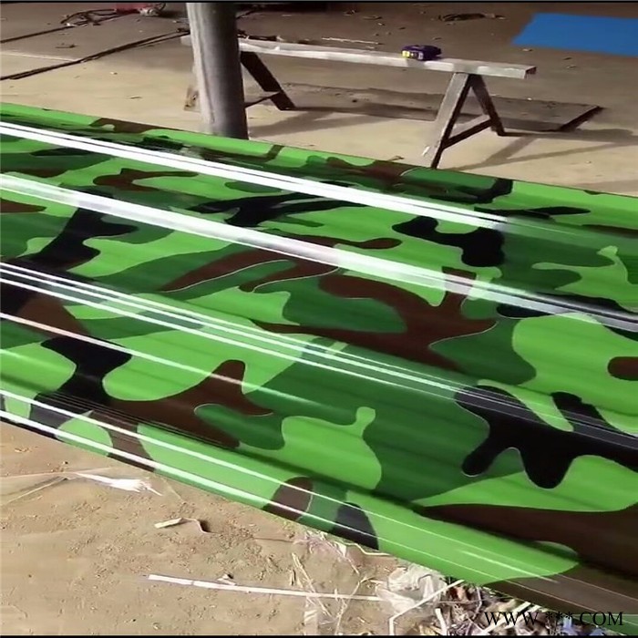 现货供应 彩涂板 彩涂卷 围挡彩钢瓦楞板 多种规格压型彩钢板图3