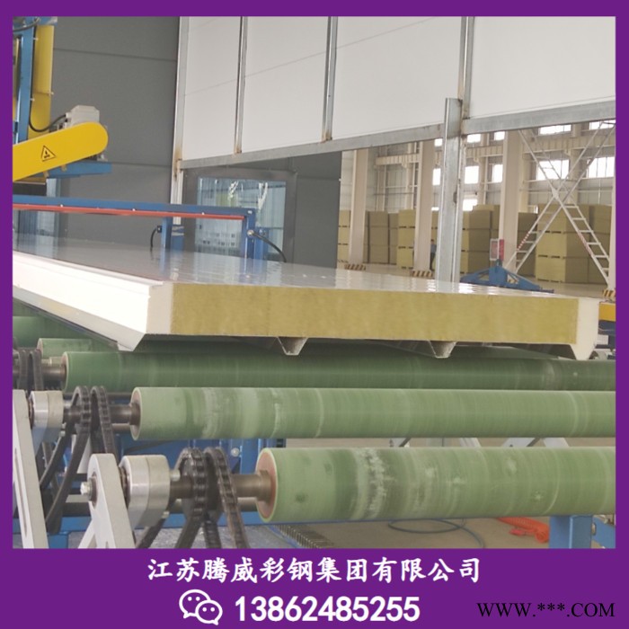 PIR/PU保温板聚氨酯封边冷库板 四面企口外墙 屋瓦楞板净化室138 6248 5255 聚氨酯复合板图2