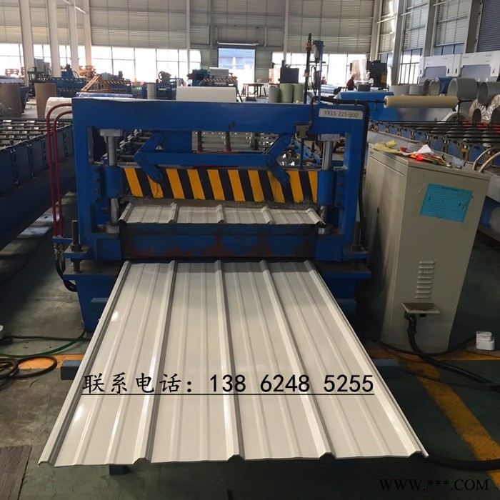 YX15-225-900型彩钢瓦楞板 安装宝钢彩钢瓦900瓦楞彩钢瓦138-6248-5255图4