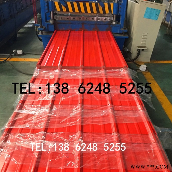 YX15-225-900型彩钢瓦楞板 安装宝钢彩钢瓦900瓦楞彩钢瓦138-6248-5255图5