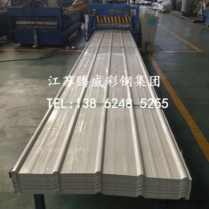 YX15-225-900型彩钢瓦楞板 安装宝钢彩钢瓦900瓦楞彩钢瓦138-6248-5255图6