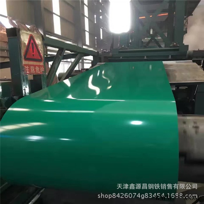 直销彩涂板 彩钢瓦楞板 彩涂卷SGCC 规格齐全 可定尺开平覆膜图2