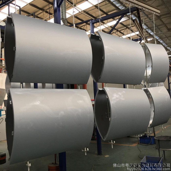 政府办公楼入口包柱子铝单板 商场中庭包柱子铝板厂家 包柱子铝板定制图4