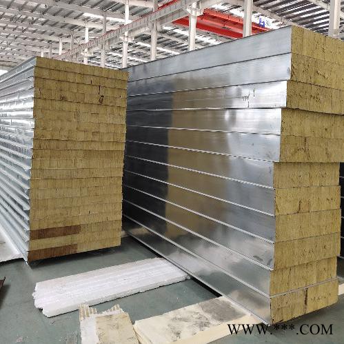 腾威 彩钢岩棉夹芯板 防火岩棉屋面板 屋面瓦楞板 980手工岩棉夹芯板138173 98076图4