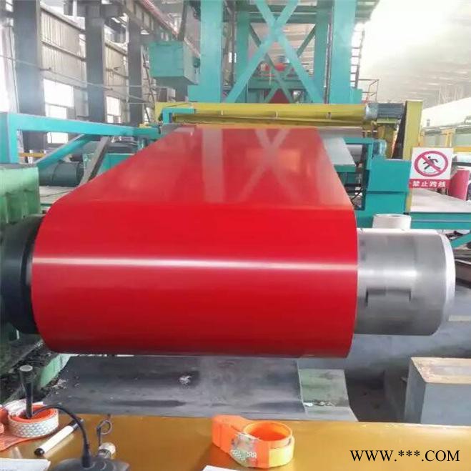 现货供应彩涂板 压型彩涂板 工地围挡彩涂瓦楞板 彩涂板厂家现货供应图4