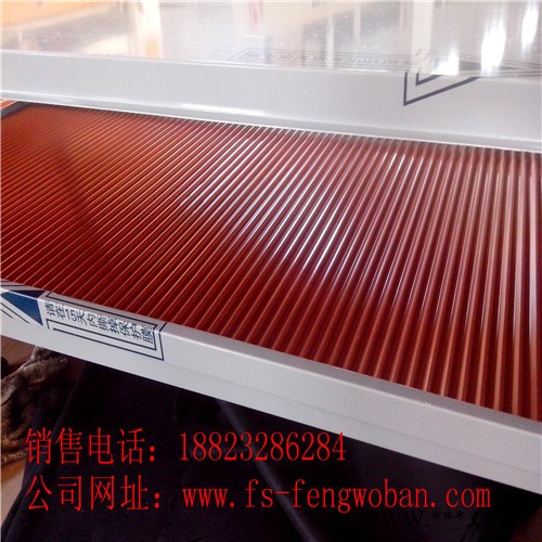 瓦楞板、冲孔瓦楞板、勾搭瓦楞板、木纹色瓦楞板【竣鼎装饰】图4