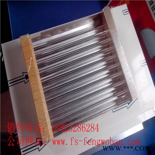 瓦楞板、冲孔瓦楞板、勾搭瓦楞板、木纹色瓦楞板【竣鼎装饰】图3