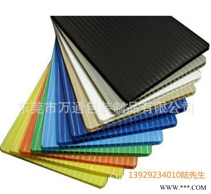 塑料瓦楞板 PP中空板 防静电隔板 颜色规格可定制 环保耐用图3