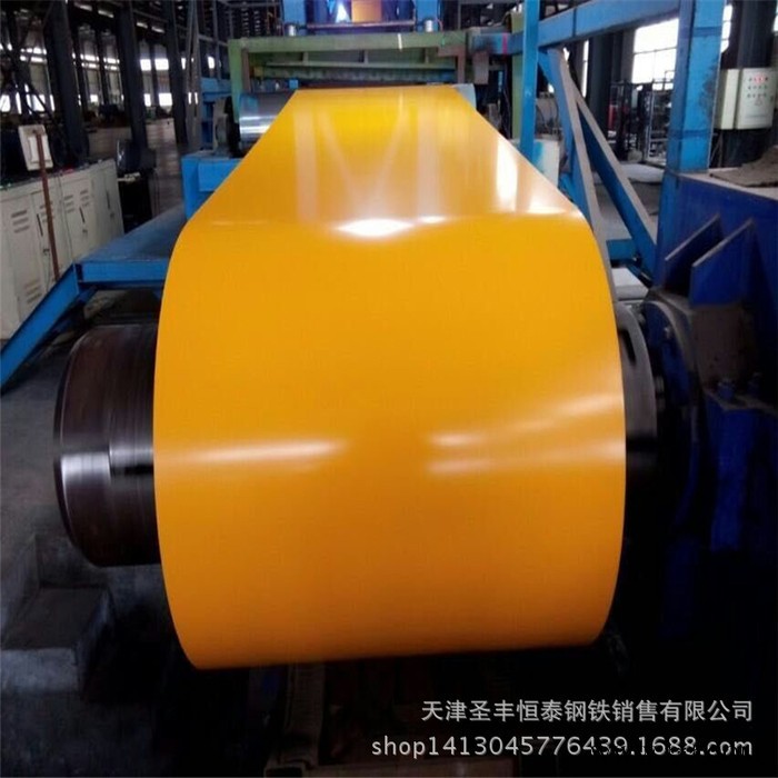 建筑彩钢板 彩钢瓦楞板 彩涂卷可定尺开平/覆膜 颜色规格齐全图3