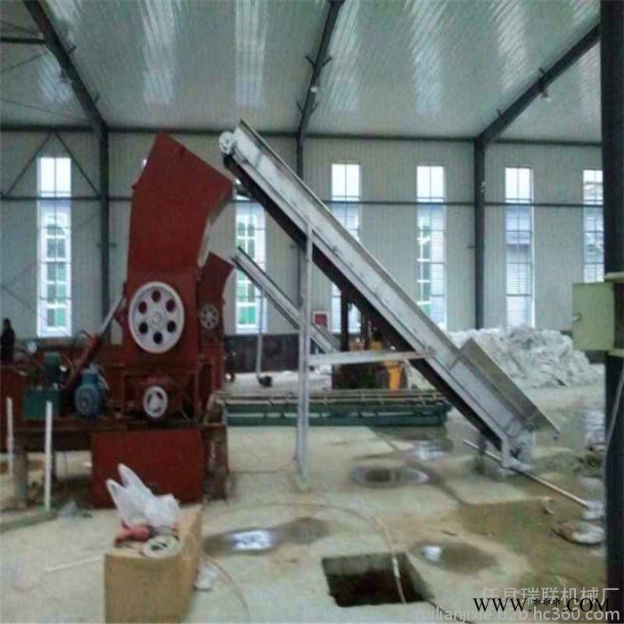 废旧塑料瓦楞板破碎机 PP塑料卷膜粉碎机 塑料壳打碎机图2