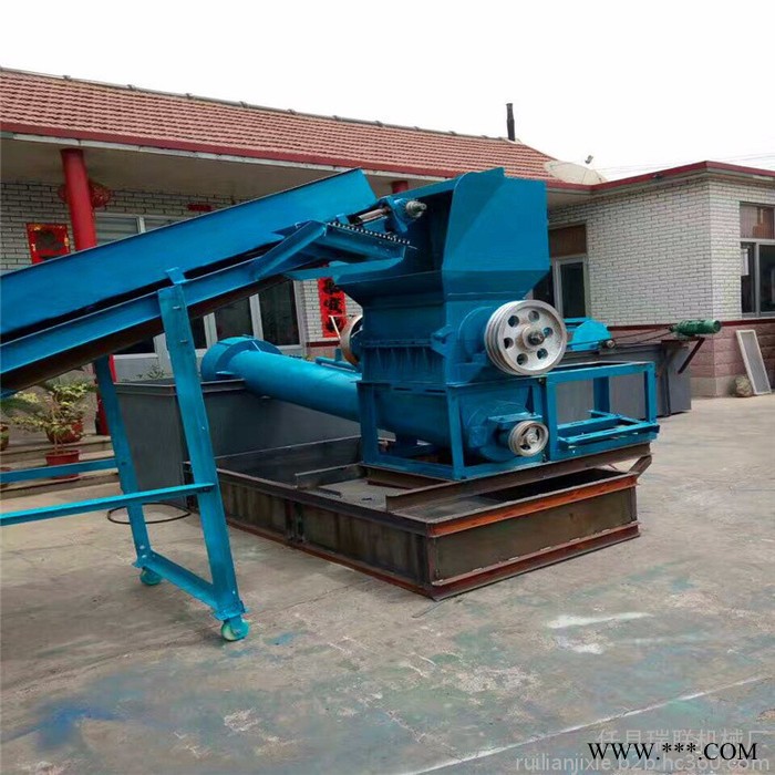 废旧塑料瓦楞板破碎机 PP塑料卷膜粉碎机 塑料壳打碎机图5