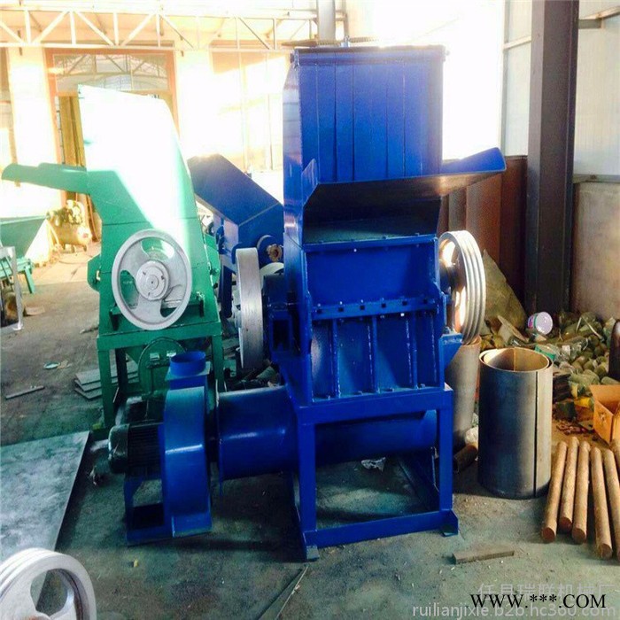 废旧塑料瓦楞板破碎机 PP塑料卷膜粉碎机 塑料壳打碎机图4