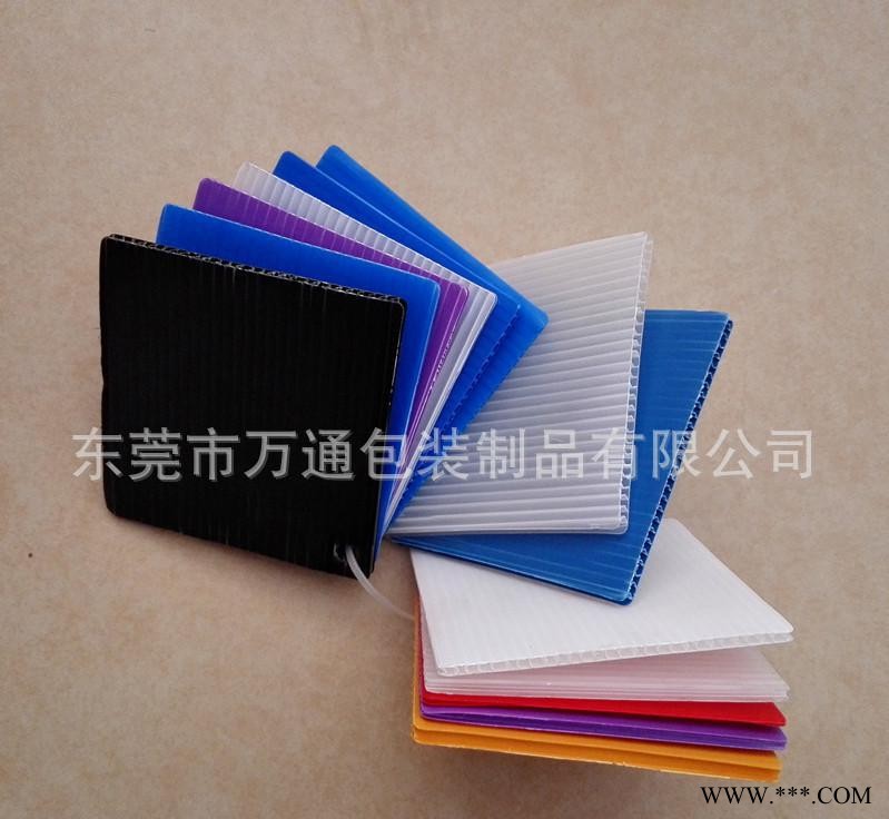 低价直销 塑料中空板 PP瓦楞板 防静电中空板可定制颜色规格图1