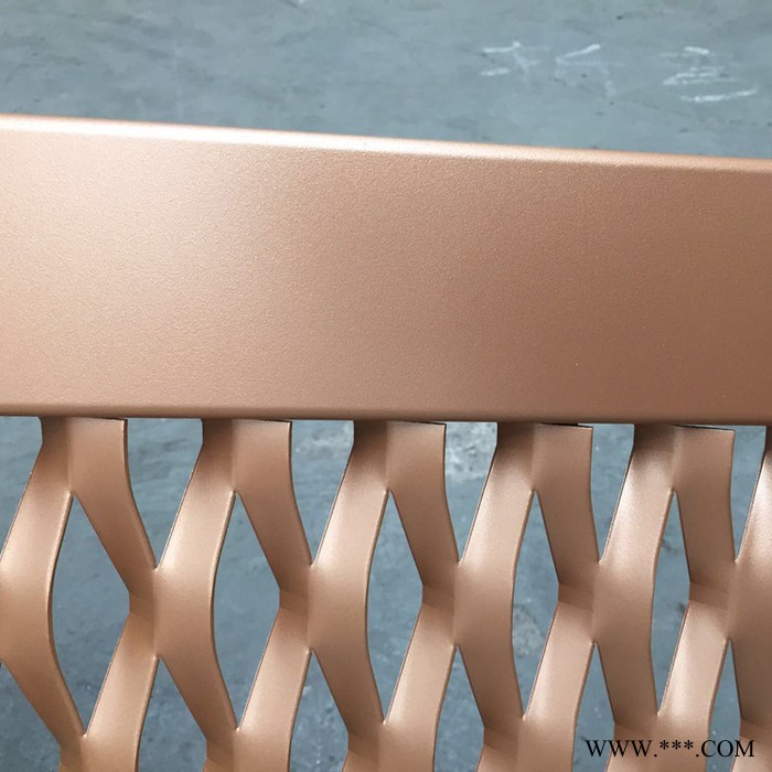 亿岑   1060材质铝板网    装饰幕墙专用喷塑铝板网   拉伸菱形网图3