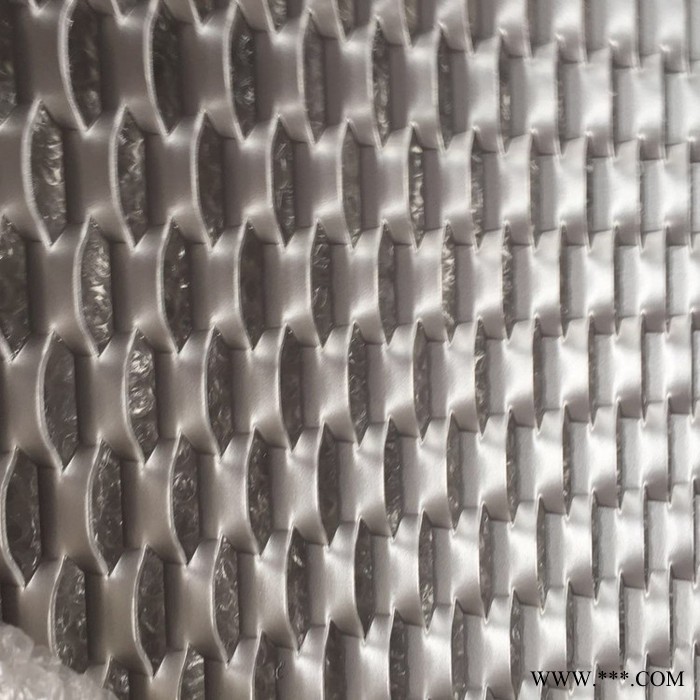 亿岑   1060材质铝板网    装饰幕墙专用喷塑铝板网   拉伸菱形网图5