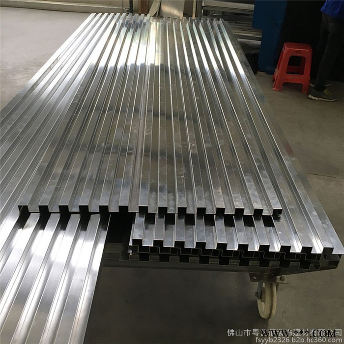 粤艺佰门头凹凸型铝板，广告招牌铝单板凹凸造型定制图1