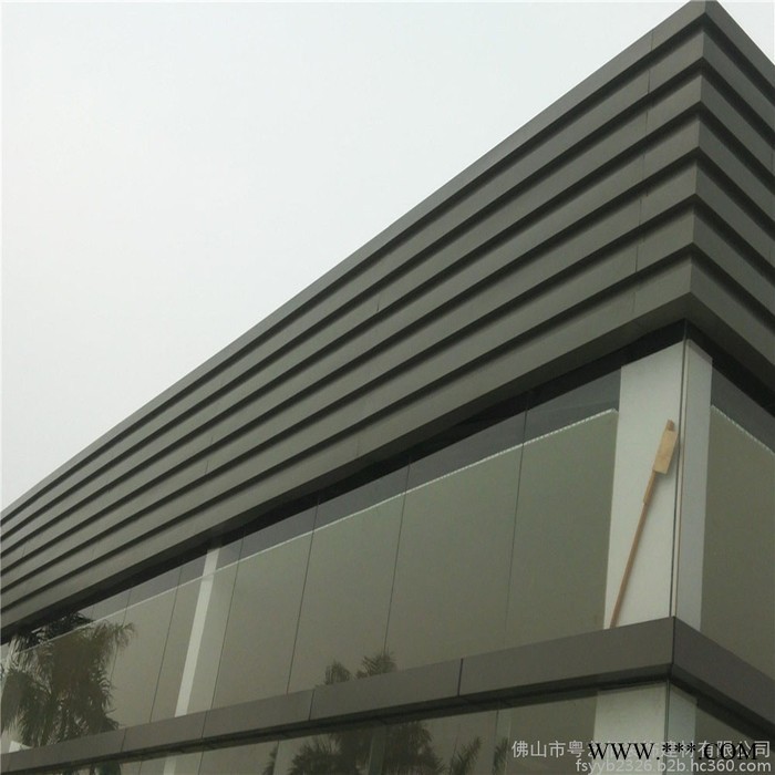 粤艺佰门头凹凸型铝板，广告招牌铝单板凹凸造型定制图7