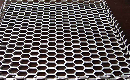 广荣 铝板网 菱形铝板拉伸网吊顶装饰张拉网 幕墙装饰钢板网图3