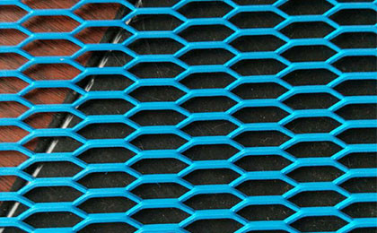 广荣 铝板网 菱形铝板拉伸网吊顶装饰张拉网 幕墙装饰钢板网图2