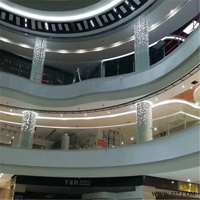 雕花弧形铝板包柱  3D包柱铝单板  弧形铝板包柱拼接图1