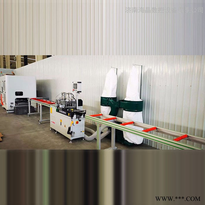 海晶铝型材精密切割机全自动铝型材切割机铝型材数控切割锯全自动铝型材切割机铝型材数控切割锯非标定制图3