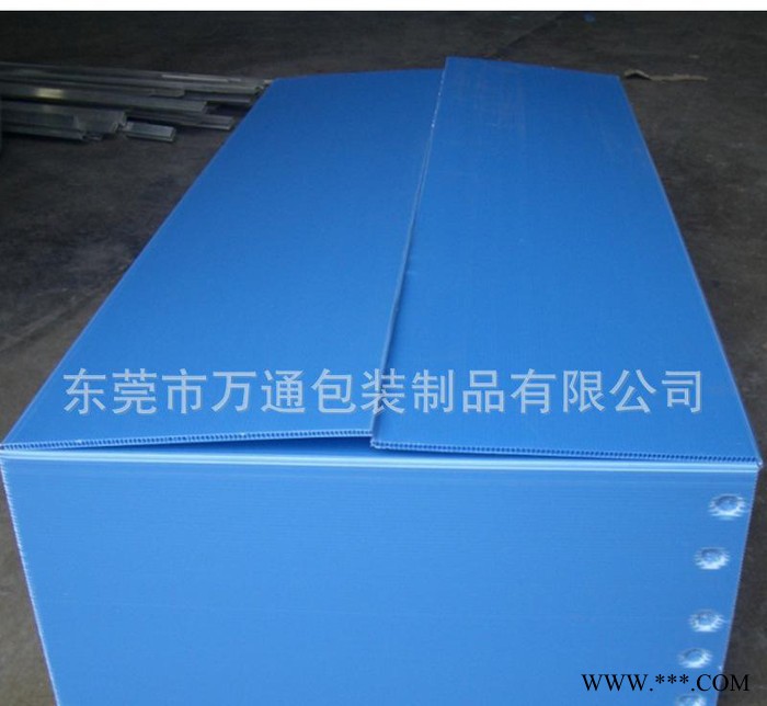 东莞加工定制pp塑料中空板箱 纸箱型中空板周转箱 塑料瓦楞板图3