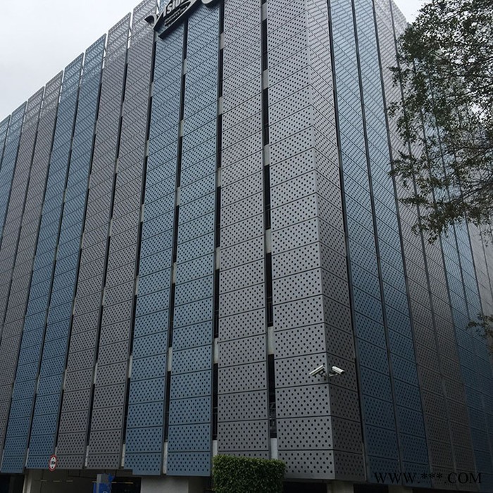 2.5mm厚外墙采光通风穿孔铝单板 穿孔铝板包工包料 酒店外墙穿孔铝板图4