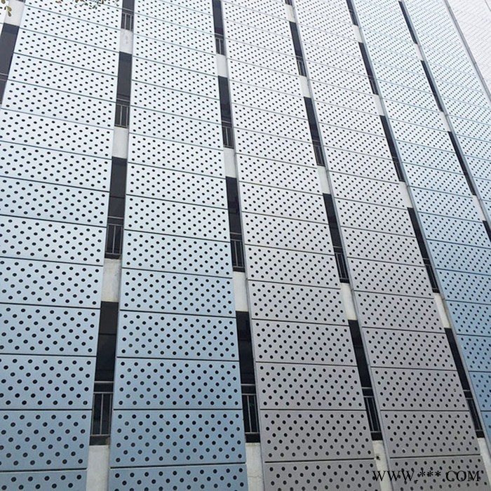 2.5mm厚外墙采光通风穿孔铝单板 穿孔铝板包工包料 酒店外墙穿孔铝板图6
