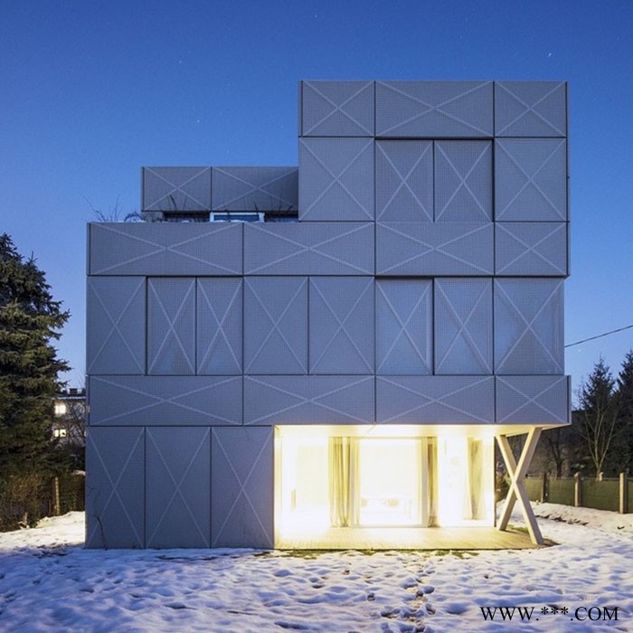 铝腾 铝单板幕墙 铝单板 造型铝单板 **/各式铝板 雕花板图3