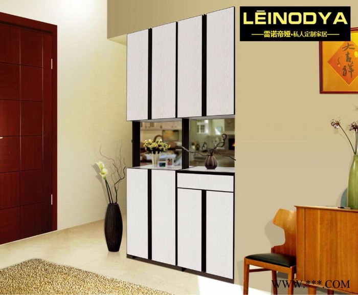 铝合金板式家具雷诺帝娅现代定制鞋柜图2