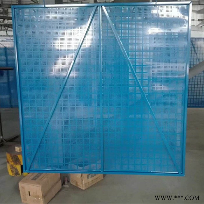 山东 建筑爬架网  铝板爬架网 爬架圆孔网铝板爬架网建筑爬架网图2