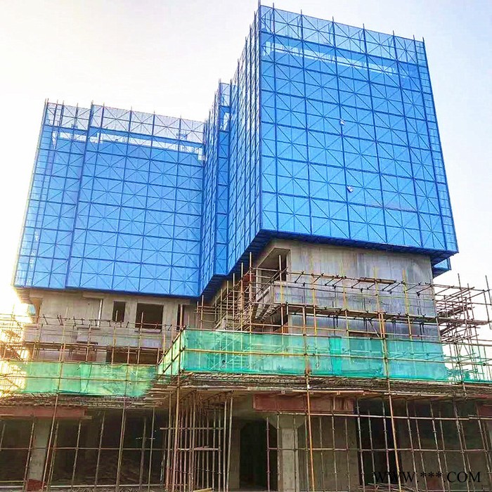 山东 建筑爬架网  铝板爬架网 爬架圆孔网铝板爬架网建筑爬架网图4