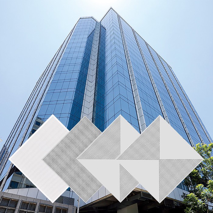 铝天花集成吊顶 铝板吊顶 铝扣板600方板易博仕**铝板天花图2