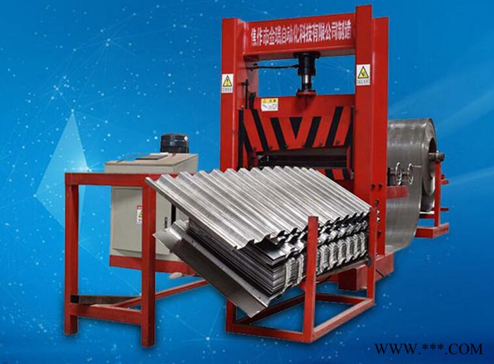 金瑞瓦楞板自动焊接机瓦楞板成型机闭风器叶轮自动焊接机折边机车厢门组对机专用车自动化生产线定制设备提升效率节省成本图3