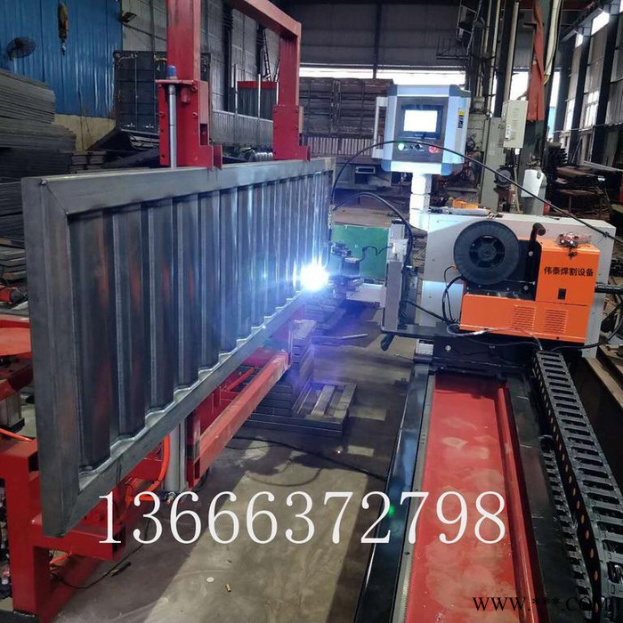 瓦楞焊接机 瓦楞板自动焊 瓦楞自动焊 激光焊机 激光实时跟踪 机器人焊机图2