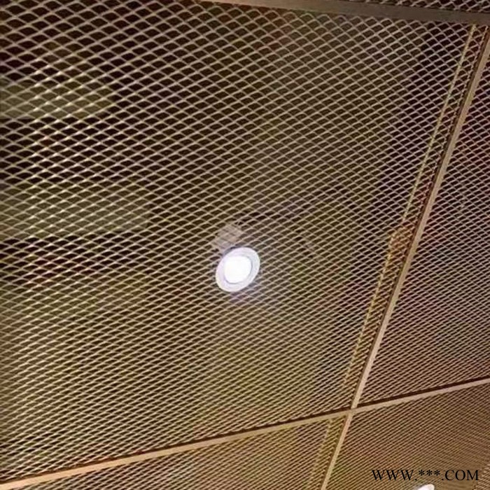 厂家生产铝板网  幕墙装饰铝板拉网  吊顶铝板拉伸网图3