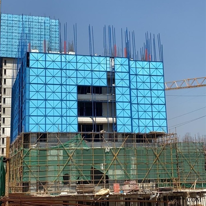 铝板爬架网 厂家批发 铝板防护网 外架爬架钢网片图5