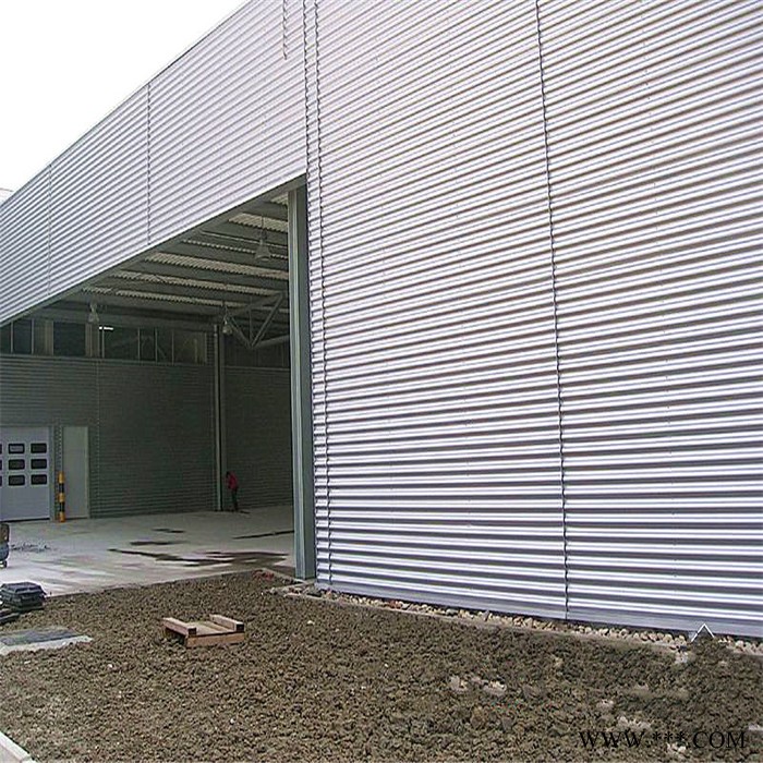 4S店外墙装饰瓦楞板 18-63.5-825型铝镁锰 波浪板图8
