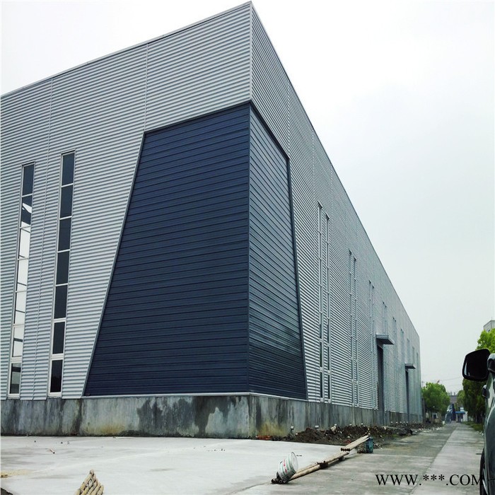 4S店外墙装饰瓦楞板 18-63.5-825型铝镁锰 波浪板图2