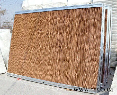 华菱农牧  铝合金板框湿帘 专业生产降温湿帘水帘 加工定制耐腐蚀降温风机水帘 温室水帘墙图2