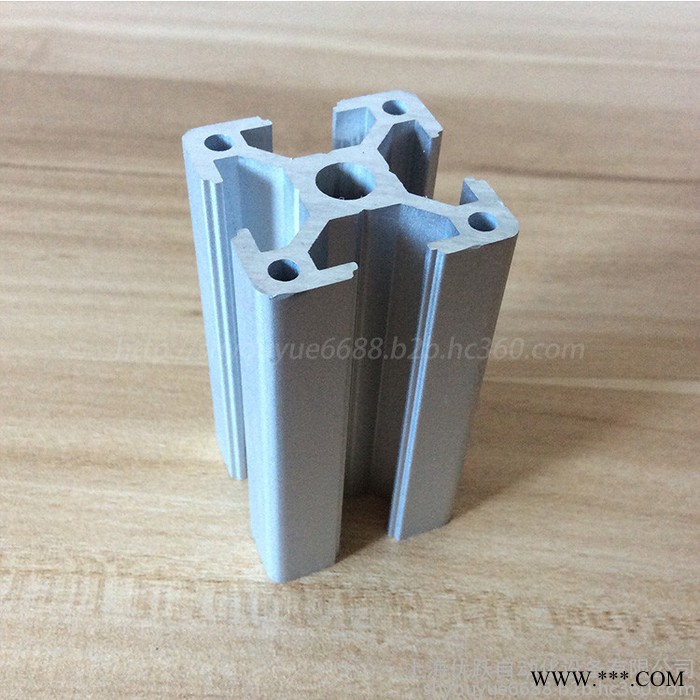 优跃 YY-8-3030W工业铝型材30欧标铝型材加厚型材防静电工作台设备防护罩型材图2