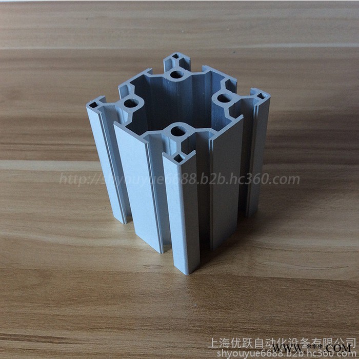 YY-8-6060铝型材工60*60欧标铝型材 工业设备机架 自动化设备材料 流水线型材图2