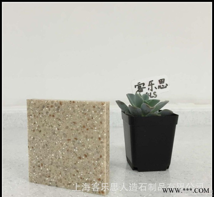 咖色商务人造石深棕色人造石生产纯铝板复合亚克力KNP-932图3