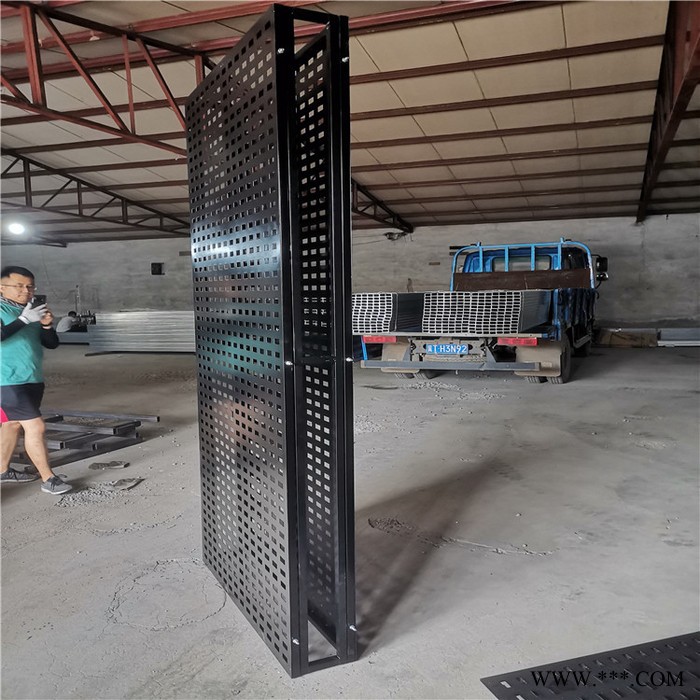 平凉瓷砖货架 瓷砖冲孔铝板 卧室墙砖展示架图8