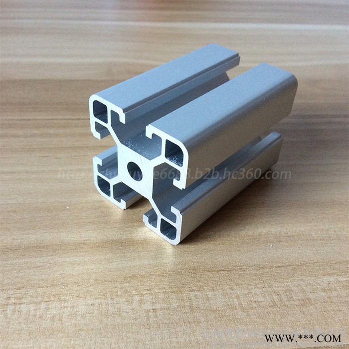 YY-8-4040B铝型材 40欧标铝型材 加厚铝型材 防静电工作台 工业设备机架 流水线型材 安全防护栏 设备防护罩图3