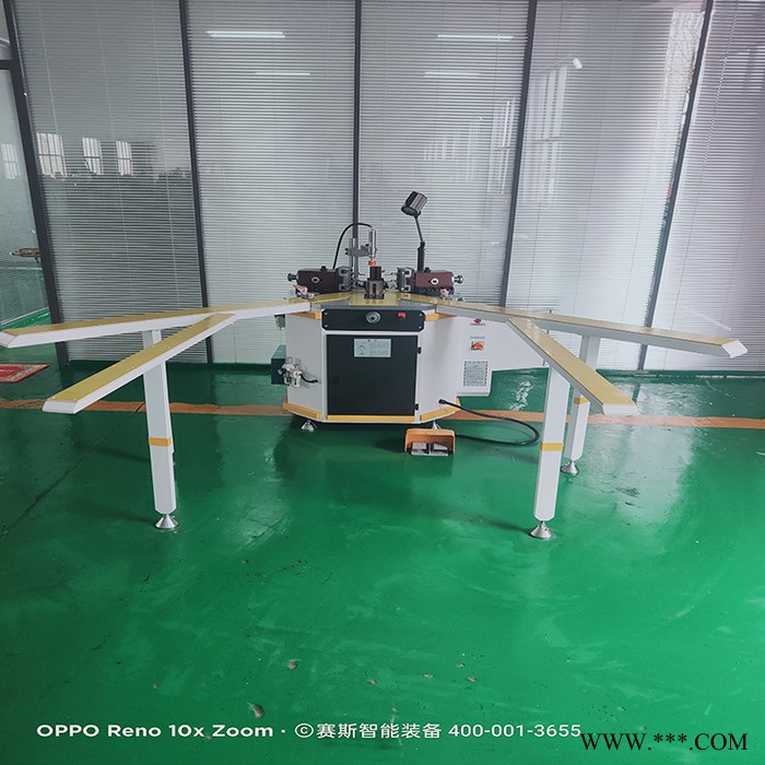 赛斯 铝型材数控双头精密切割锯 铝型材重型数显双头精密切割锯 铝型材双头精密切割锯价格铝型材数控双头精密切割锯床图7